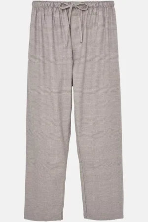 British Boxers Prince of Wales Brushed Cotton Pyjama Trousers