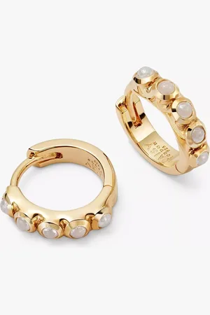 Daisy London Pearl Hoop Earrings