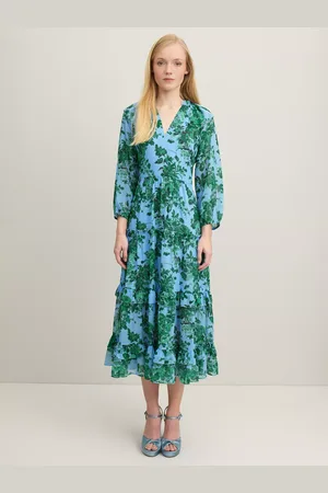 L.K. Bennett Eleanor Midi Floral Dress