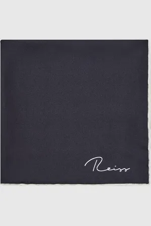 Reiss Ceremony Silk Pocket Square