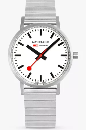 Mondaine Unisex A660 Classic Metal 40mm Bracelet Strap Watch