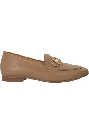Dune Glair Wide Fit Leather Loafers
