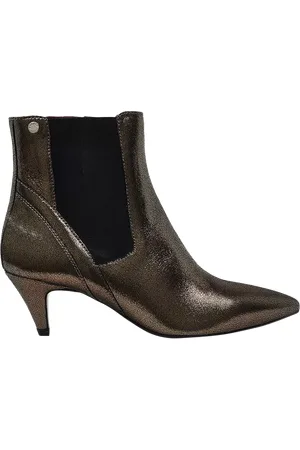Radley Point Street Leather Cone Heeled Boots