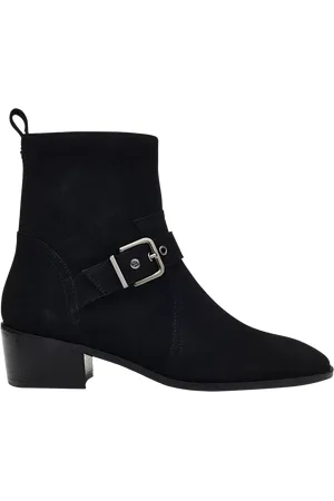 Radley Mayflower Lane Suede Buckle Western Boots