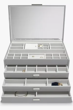 Dulwich Designs Extra Large Leather Jewellery Box