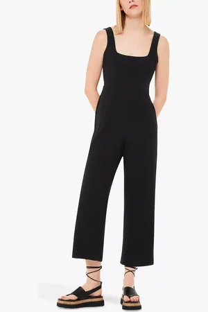 Whistles Elsie Square Neck Jumpsuit