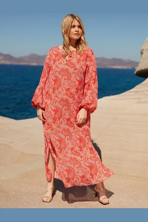 Live Unlimited London Paisley Boho Maxi Dress