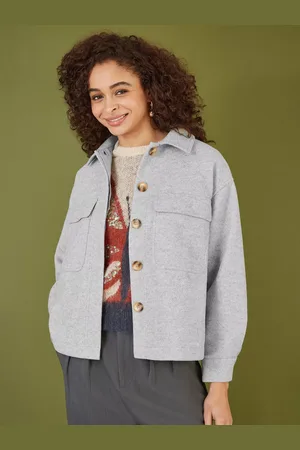 Yumi Woven Patch Pocket Shacket