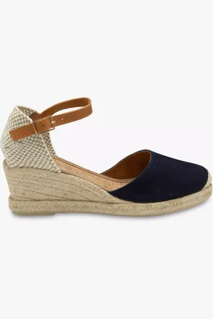 Ravel Rhea Suede Wedge Espadrille Sandals
