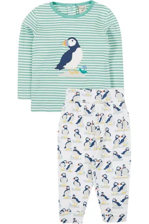Frugi Baby Frankie Organic Cotton Top & Trousers Set