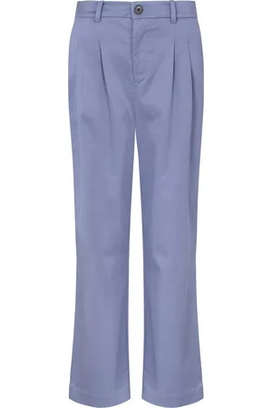 Cape Cove Kai Cotton Blend Twill Trousers