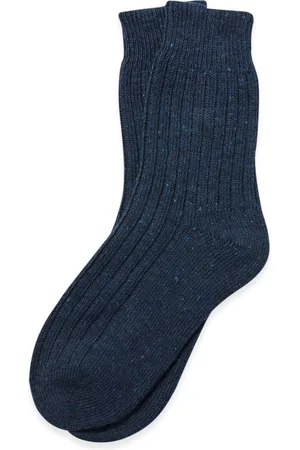 CELTIC & CO. Donegal Wool Blend Ribbed Socks