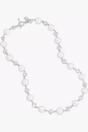 Dower & Hall Freshwater Pearl Nugget Collar Necklace