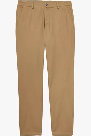 Sisley Slim Fit Cotton Twill Trousers