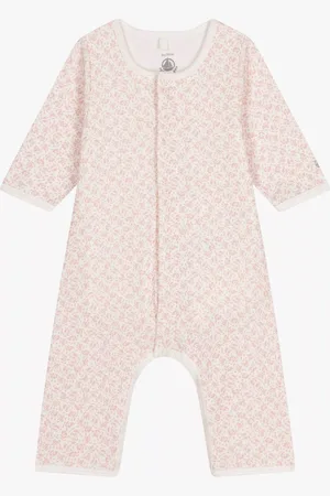 Petit Bateau Baby Footless Floral Print Bodyjama