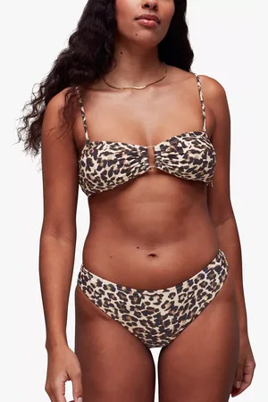 Whistles Animal Print Bikini Bottom