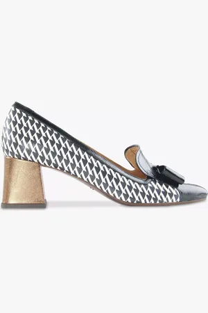 Chie Mihara Vylano Leather Heeled Loafers