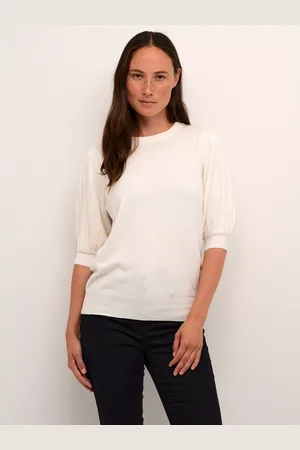 Kaffe Lone Slim Fit Half Sleeve Jumper