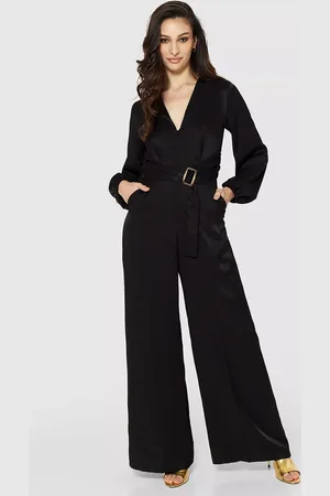 Closet Belted Straight Leg Jumpsuit