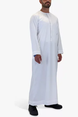 Islamic Impressions Omani Silky Tassel Throbe Jubbah