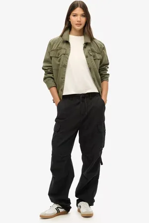 Superdry Low Rise Parachute Cargo Trousers