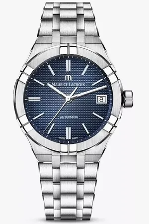 Maurice Lacroix AI6007-SS002-430-1 Unisex Aikon Automatic Date Bracelet Strap Watch