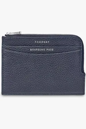 ASPINAL OF LONDON Pebble Leather Zipped Travel Wallet