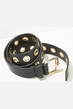 mint&berry Eyelet Leather Belt