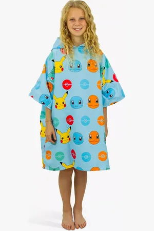 Pokemon Dry Mee Towelling Poncho