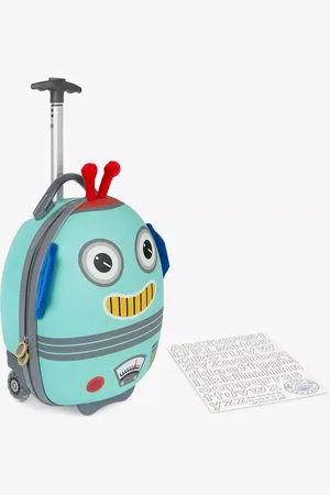boppi Tiny Trekker Robot 2 Wheel Cabin Suitcase, 17L