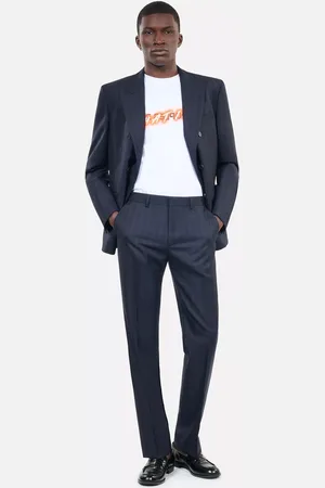 The Kooples Wool Straight Leg Suit Trousers