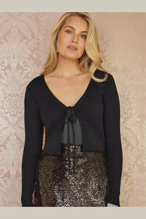 Yumi Metallic Knit Bolero