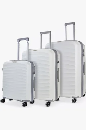 Rock & Candy Sunwave 8-Wheel Expandable Hard Shell Suitcase, Set of 3