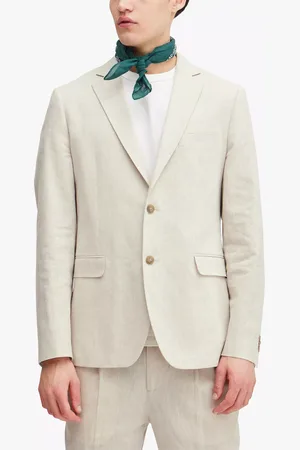 Casual Friday Bille Linen Mix Single Breasted Blazer