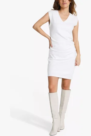Kaffe India Sleeveless V-Neck Cocktail Mini Dress