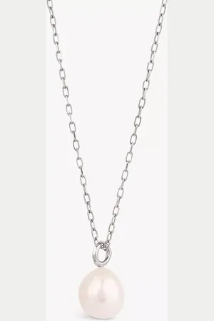 Dinny Hall Thalassa Keshi Baroque Pearl Pendant Necklace