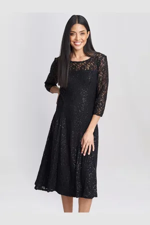 Gina Bacconi Elianna Sequin Cocktail Dress