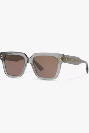 Gucci GG1084S Unisex Rectangular Sunglasses