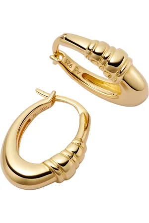 ASTLEY CLARKE Aurora Oval Hoop Earrings