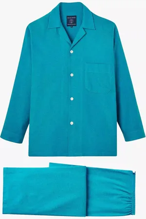 British Boxers Herringbone Brushed Cotton Pyjamas