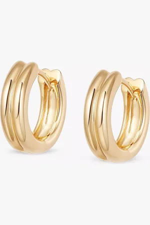 Daisy London Meryl Huggie Hoop Earrings