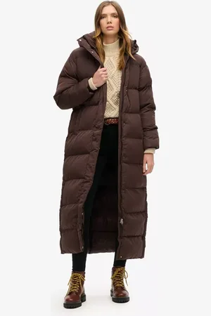 Superdry Maxi Hooded Puffer Coat