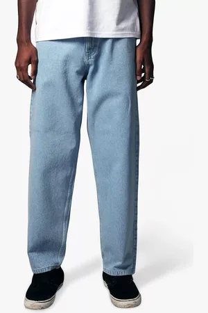 blue flowers Denim Jeans