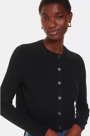 Whistles Wool Cropped Cardigan