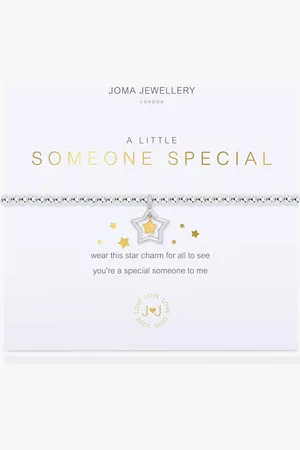 Joma Jewellery A Little Someone Special Beaded Bracelet, /Gold