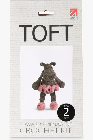 TOFT Ballerina Hippo Crochet Kit