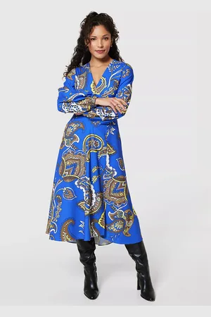 Closet High Low Wrap Dress