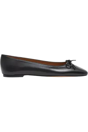 Flattered Bodil Leather Ballerina Pumps