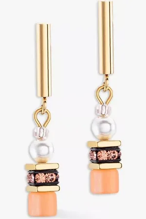 COEUR DE LION Swarovski Crystal and Rhinestone Drop Earrings