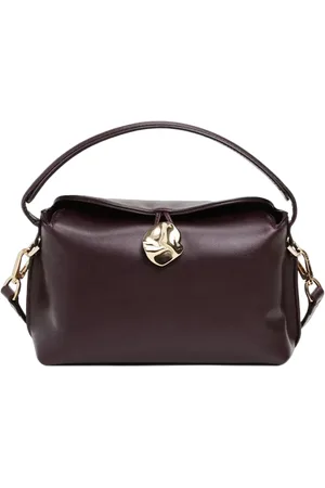 Flattered Hanna Leather Cross Body Grab Bag